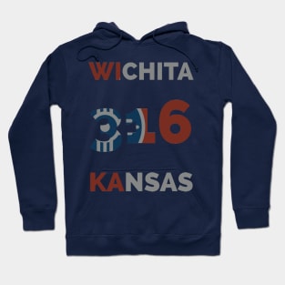 Wichita 316 Kansas Hoodie